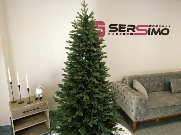 Műfenyő Christmas Deluxe by Sersimo, Viena Slim, 2D+3D, 210 cm - Image 15