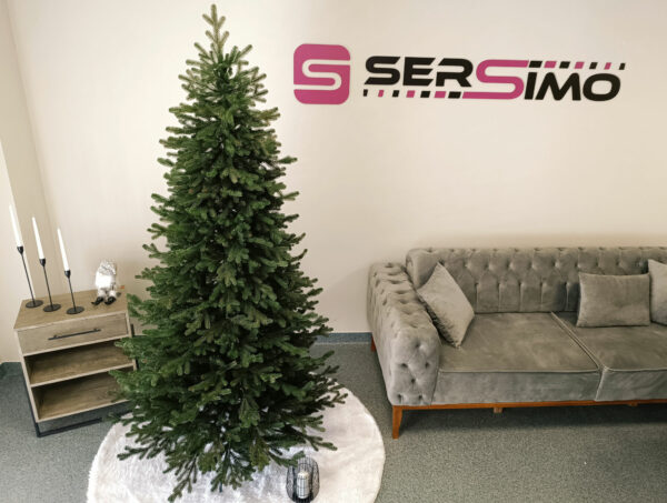 Műfenyő Christmas Deluxe by Sersimo, Viena Slim, 2D+3D, 210 cm - Image 4