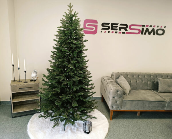 Műfenyő Christmas Deluxe by Sersimo, Viena Slim, 2D+3D, 210 cm - Image 8