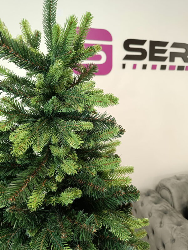Műfenyő Christmas Deluxe by Sersimo, Carpati zöld csúcsú, 2D+3D, 180 cm - Image 5