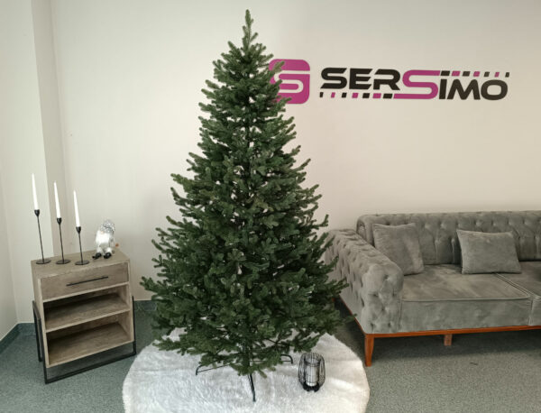 Műfenyő Christmas Deluxe by Sersimo, Viena zöld, 3D, 210cm - Image 11