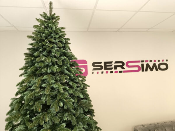 Műfenyő Christmas Deluxe by Sersimo, Canada ezüst, 3D, 230 cm - Image 14