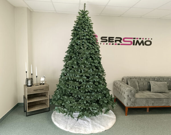 Műfenyő Christmas Deluxe by Sersimo, Canada ezüst, 3D, 230 cm - Image 2