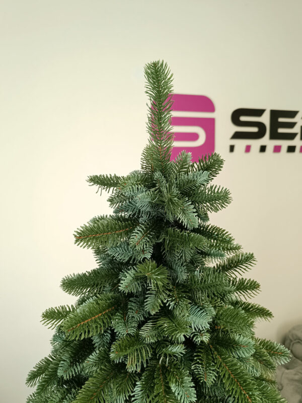 Műfenyő Christmas Deluxe by Sersimo, Canada ezüst, 3D, 180 cm - Image 4