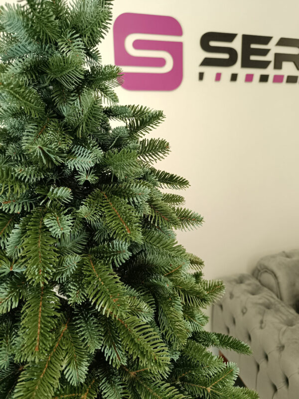 Műfenyő Christmas Deluxe by Sersimo, Canada ezüst, 3D, 180 cm - Image 8