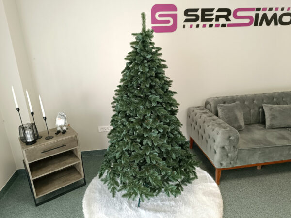 Műfenyő Christmas Deluxe by Sersimo, Canada ezüst, 3D, 180 cm - Image 9