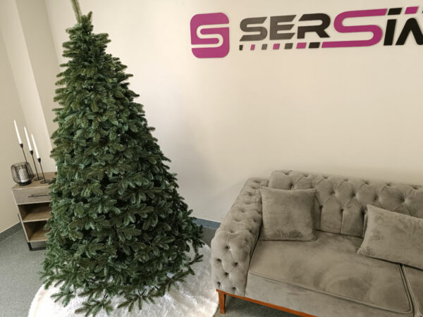 Műfenyő Christmas Deluxe by Sersimo, Canada ezüst, 3D, 210cm - Image 4