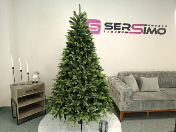 Műfenyő Christmas Deluxe by Sersimo, Carpati zöld csúcsú, 2D+3D, 210 cm - Image 17