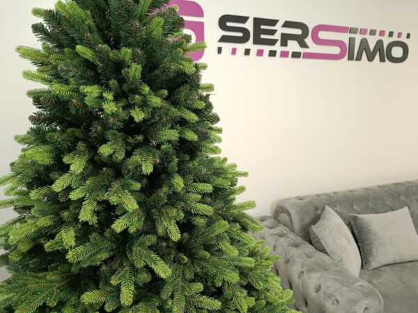 Műfenyő Christmas Deluxe by Sersimo, Carpati zöld csúcsú, 2D+3D, 210 cm - Image 14