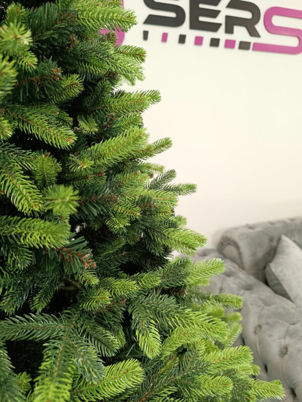 Műfenyő Christmas Deluxe by Sersimo, Carpati zöld csúcsú, 2D+3D, 230 cm - Image 9
