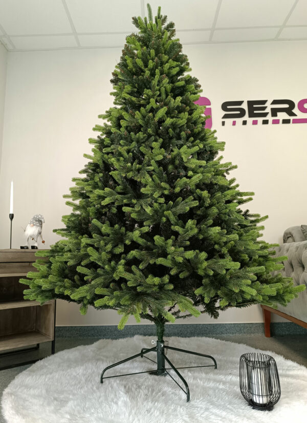 Műfenyő Christmas Deluxe by Sersimo, Carpati zöld csúcsú, 2D+3D, 230 cm - Image 11
