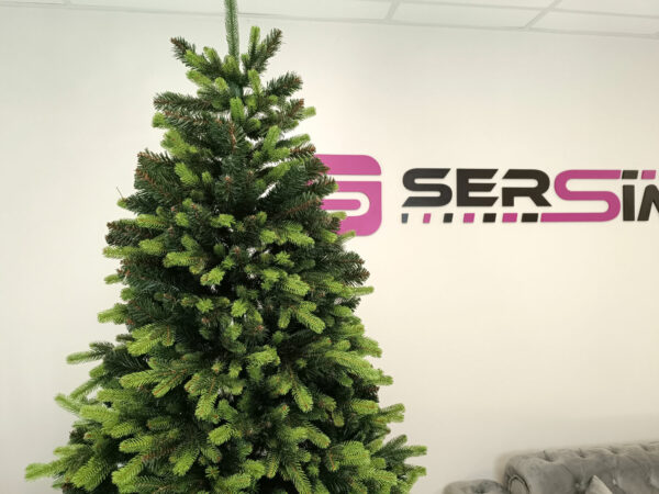 Műfenyő Christmas Deluxe by Sersimo, Carpati zöld csúcsú, 2D+3D, 230 cm - Image 14