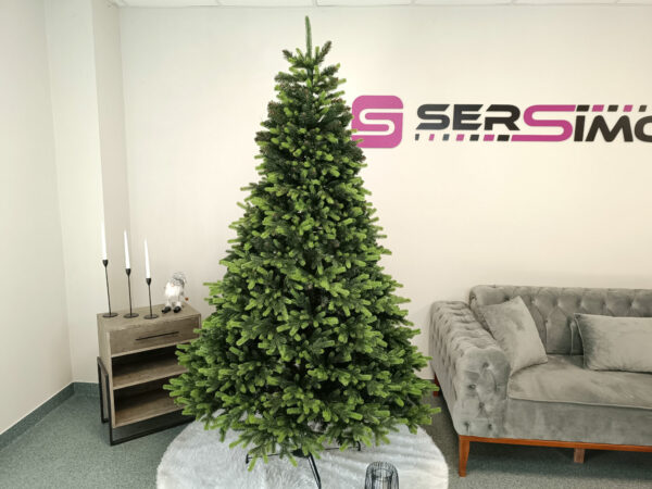Műfenyő Christmas Deluxe by Sersimo, Carpati zöld csúcsú, 2D+3D, 230 cm - Image 15