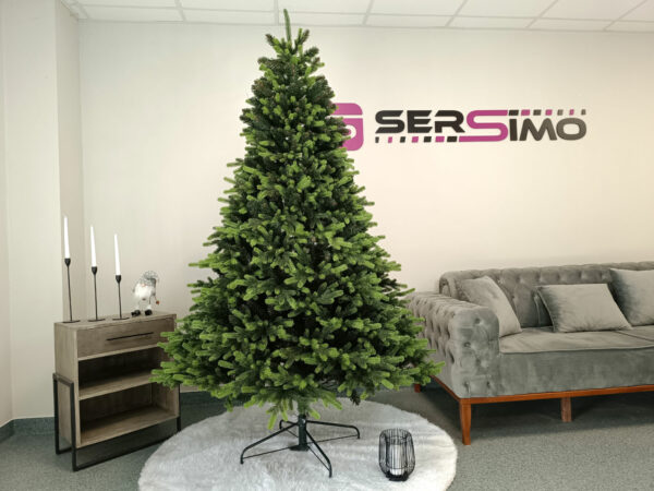 Műfenyő Christmas Deluxe by Sersimo, Carpati zöld csúcsú, 2D+3D, 230 cm - Image 16
