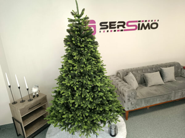 Műfenyő Christmas Deluxe by Sersimo, Carpati zöld csúcsú, 2D+3D, 230 cm - Image 18