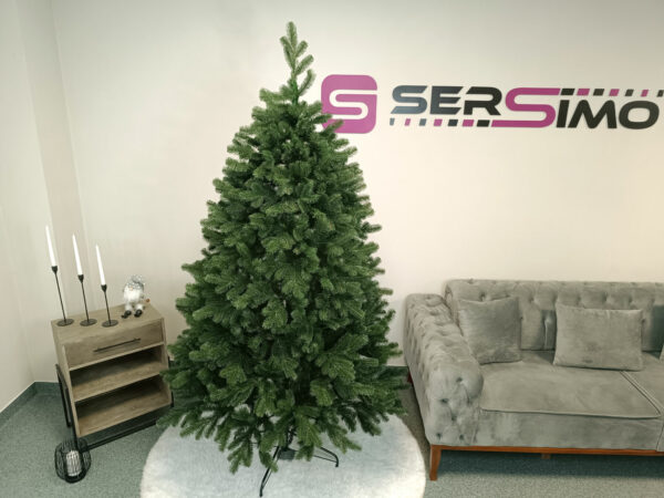 Műfenyő Christmas Deluxe by Sersimo, Kovalivska zöld, 3D, 210 cm - Image 16