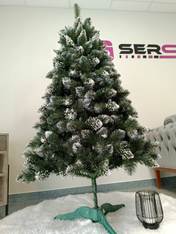 RESIGILAT: Brad artificial Christmas Deluxe by Sersimo, Crystal nins cu merisoare, 2D, 180cm - Image 20