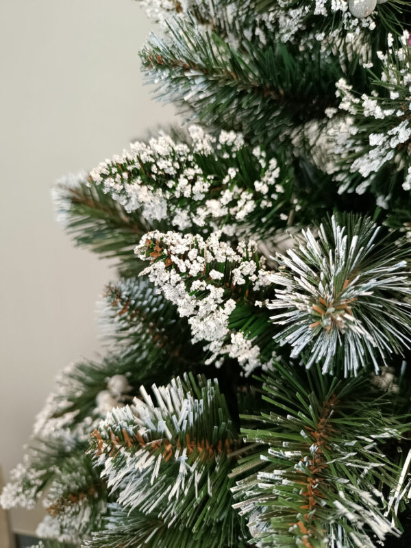 Műfenyő Christmas Deluxe by Sersimo, Crystal havas áfonyás, 2D, 200 cm - Image 2