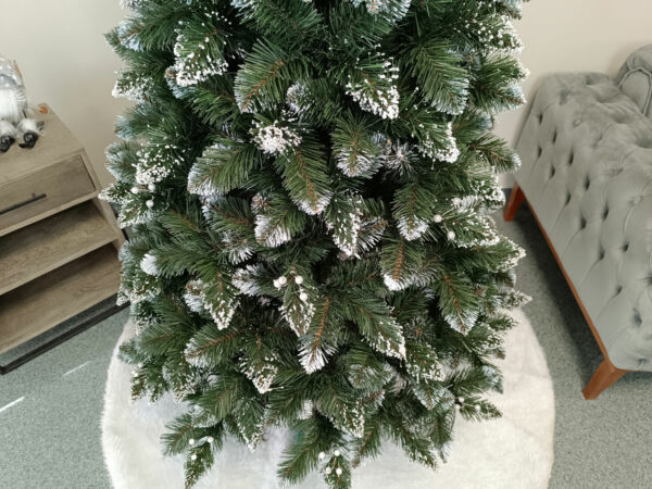 Műfenyő Christmas Deluxe by Sersimo, Crystal havas áfonyás, 2D, 200 cm - Image 12