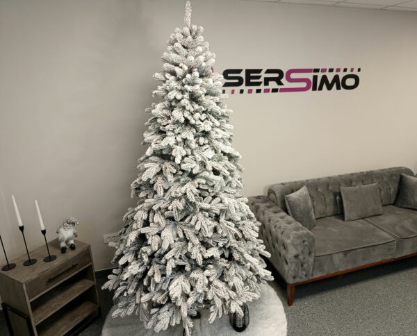 Műfenyő Christmas Deluxe by Sersimo, Kovalivska havas, 3D, 230 cm - Image 5