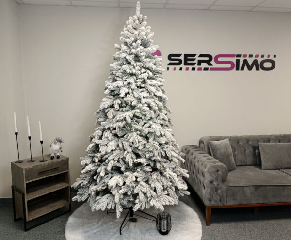 Műfenyő Christmas Deluxe by Sersimo, Kovalivska havas, 3D, 250 cm - Image 12