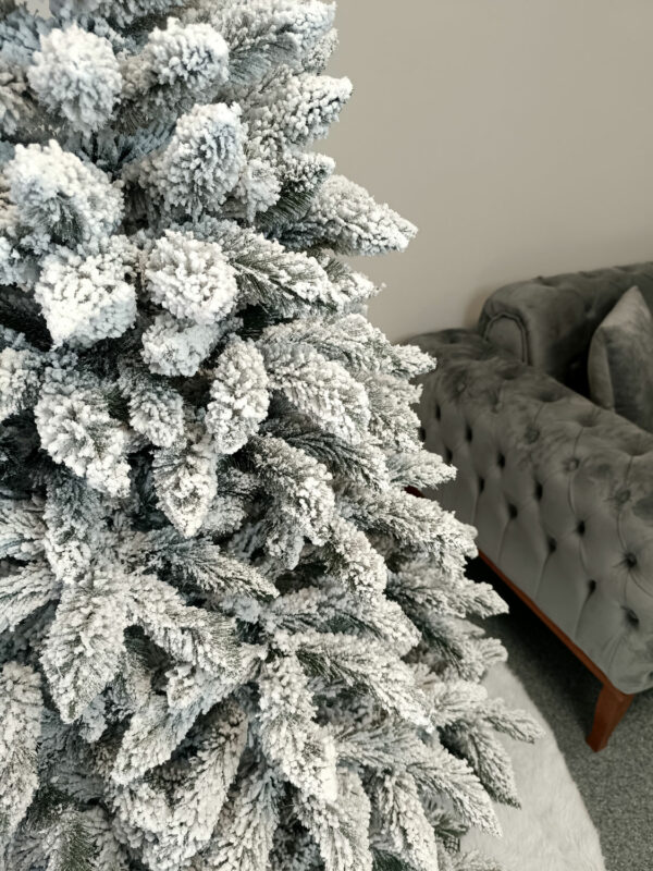 Mesterséges karácsonyfa Christmas Deluxe by Sersimo, Victoria havas, 2D, 180 cm - Image 8