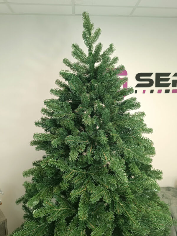 Műfenyő Christmas Deluxe by Sersimo, Kovalivska zöld, 3D, 210 cm - Image 21