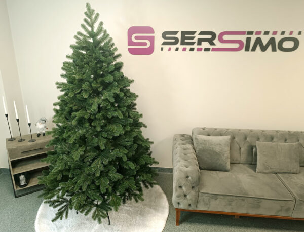 Műfenyő Christmas Deluxe by Sersimo, Kovalivska zöld, 3D, 210 cm - Image 11