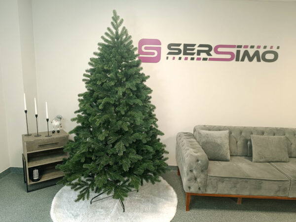 Műfenyő Christmas Deluxe by Sersimo, Kovalivska zöld, 3D, 210 cm - Image 3