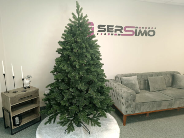 Műfenyő Christmas Deluxe by Sersimo, Kovalivska zöld, 3D, 210 cm - Image 8
