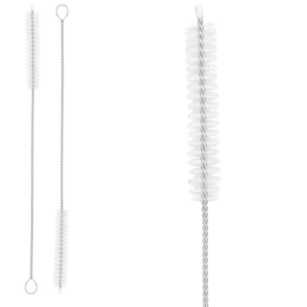 8 db tarka fém szívószál (holo) készlet, újrafelhasználható, tároló tokkal és tisztítókefével, 215x6 mm - Image 16