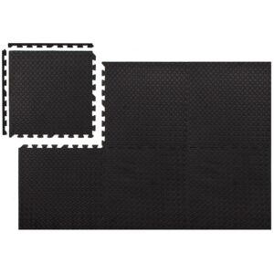 Edzőszőnyeg védőszőnyeg készlet, puzzle típusú, 6 db 60x60cm, 12mm