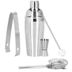 Cocktail Shaker készlet pultosoknak 750 ml, KI21, 5 darab
