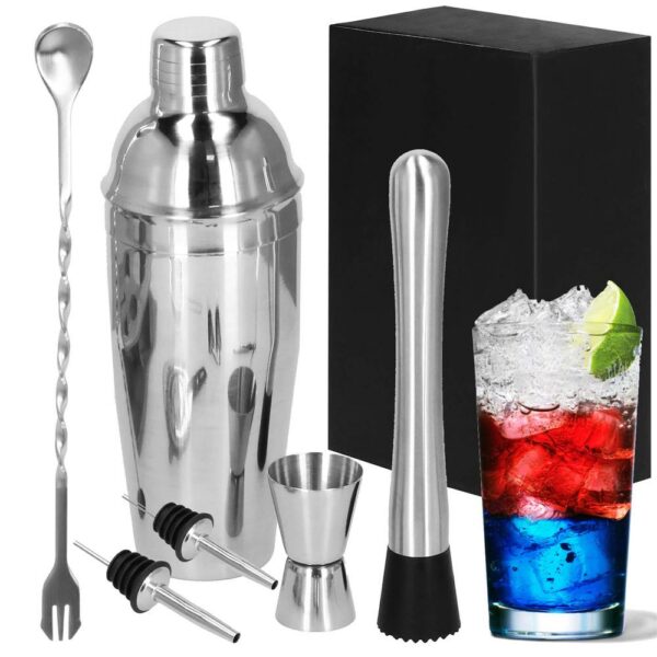 Cocktail Shaker készlet pultosoknak 550 ml, KI13, 6 darab - Image 19
