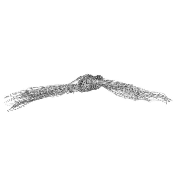 Hópehely karácsonyfadísz, 3 db-os készlet, 12cm, ezüst - Image 3