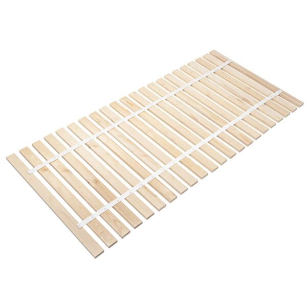 Somiera de pat cu sipci din lemn de pin si molid Premium, 23 benzi, 80x200cm - Image 3