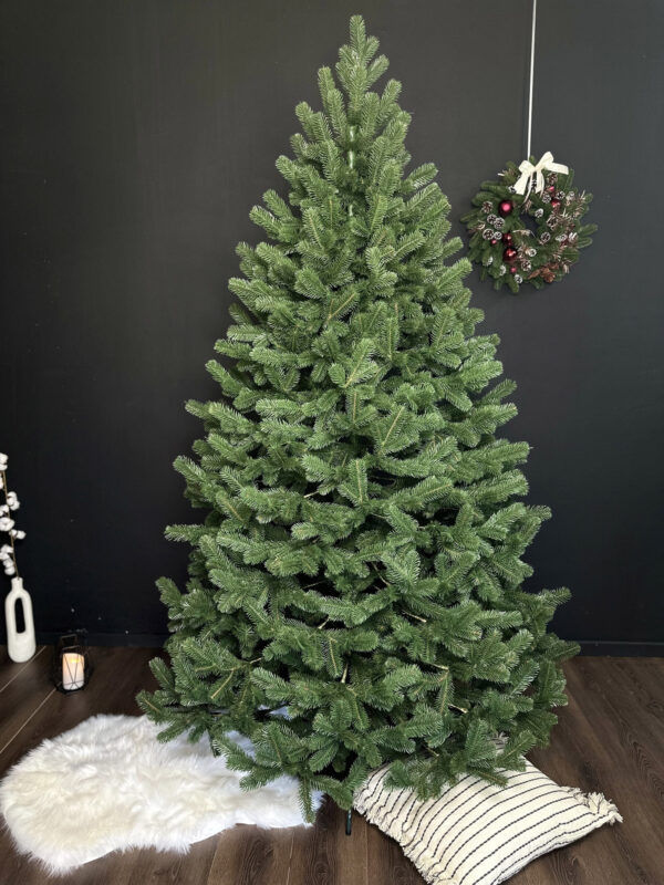 Műfenyő Christmas Deluxe by Sersimo, Kovalivska zöld, 3D, 210 cm - Image 2