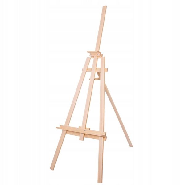 Festőállvány, fa, állítható magasságú maximum 175 cm - Image 2