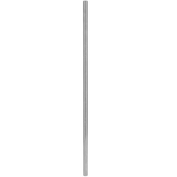 8 db ezüst fém szívószál készlet, újrafelhasználható, tároló tokkal és tisztítókefével, 215x6 mm - Image 23