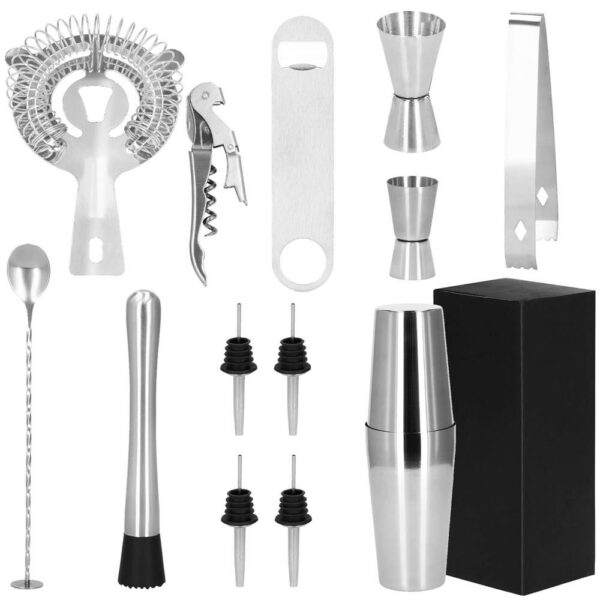 Cocktail Shaker készlet pultosoknak 750 ml, KI16, 14 darab - Image 26
