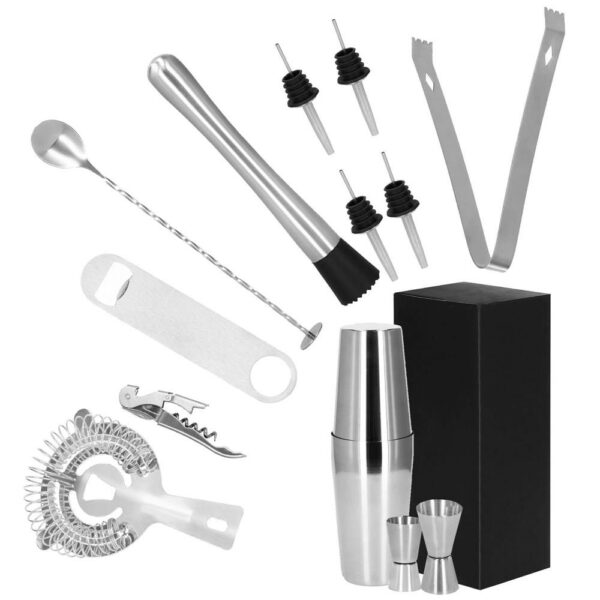 Cocktail Shaker készlet pultosoknak 750 ml, KI16, 14 darab - Image 4