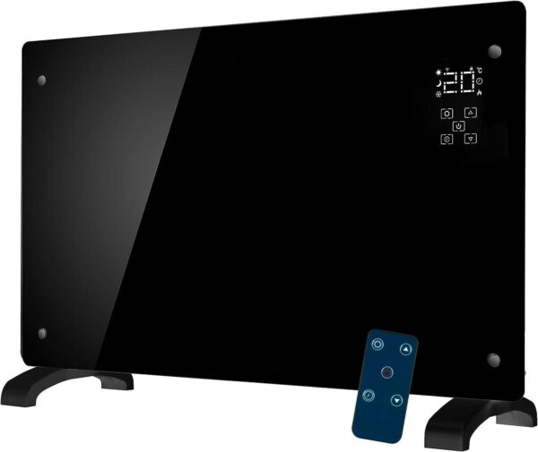 Panou de incalzire din sticla, 2500W, 3 trepte, cu termostat si telecomanda, timer, dispay LED, WiFi - Image 11