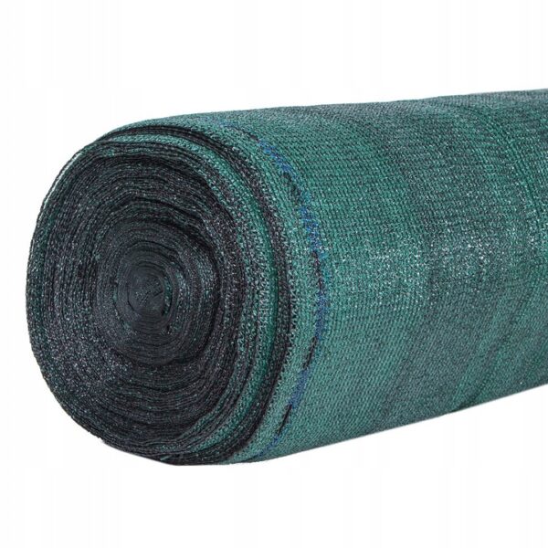 Plasa umbrire si intimitate pentru gard, 1.7m latime, 10m lungime, 185g densitate, verde - Image 3