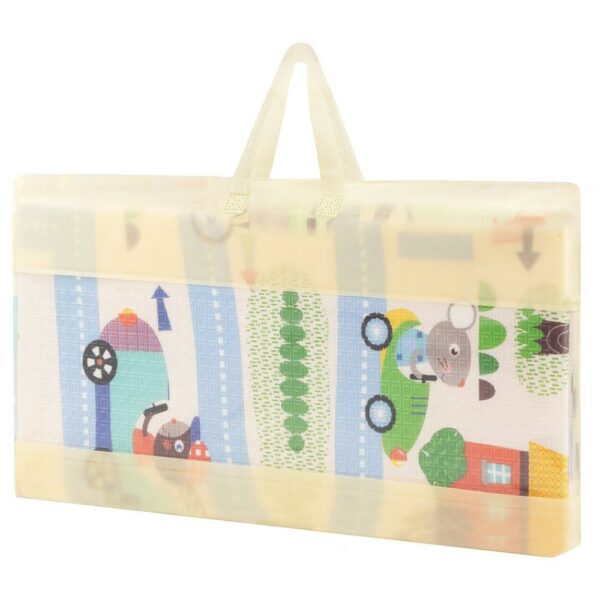 Covor pentru copii, din spuma moale XPE, non-alergic, 179×197 cm, multicolor - Image 4