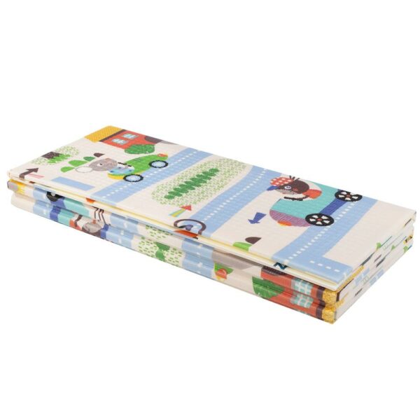 Covor pentru copii, din spuma moale XPE, non-alergic, 179×197 cm, multicolor - Image 5