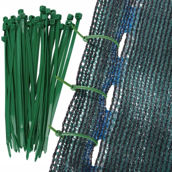 Plasa umbrire si intimitate pentru gard, 1.7m latime, 10m lungime, 185g densitate, verde - Image 4