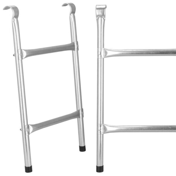 Scara universala din otel pentru trambuline, 2 trepte, 62cm - Image 7