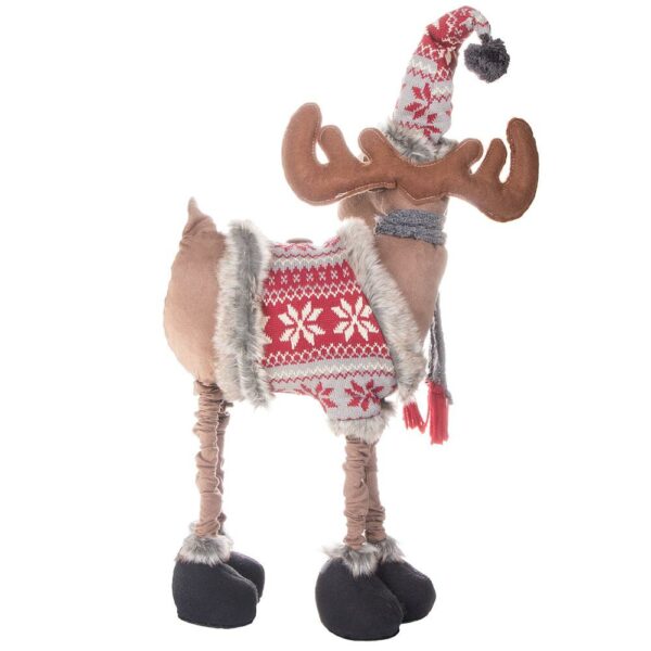 Karácsonyi figura, Rénszarvas, teleszkópos lábakkal, 72-100cm-ig kihúzható magassággal - Image 8