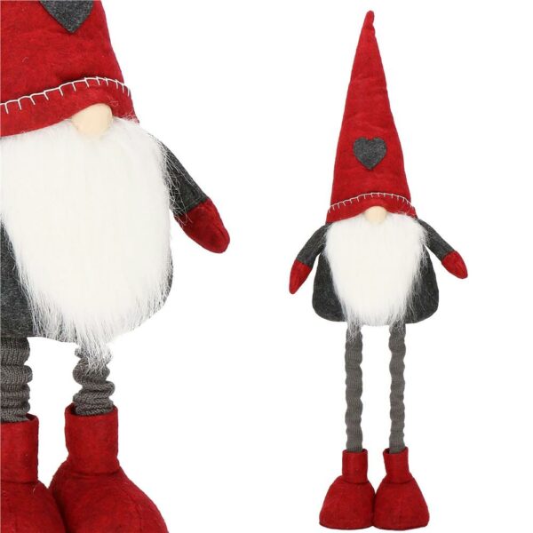 Figurina Craciun, Spiridus, picioare telescopice, inaltime extensibila 51-70cm - Image 9