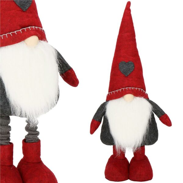 Figurina Craciun, Spiridus, picioare telescopice, inaltime extensibila 51-70cm - Image 10
